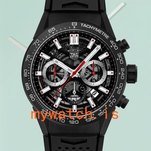 Tag Heuer Carrera 43mm Mens CBG2090.FT6145 Rubber Band: A Comprehensive Review
