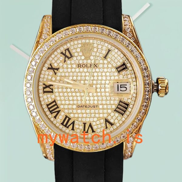 Rolex Datejust Mens 40mm 116238 Gold-tone: Authentic vs. Replica