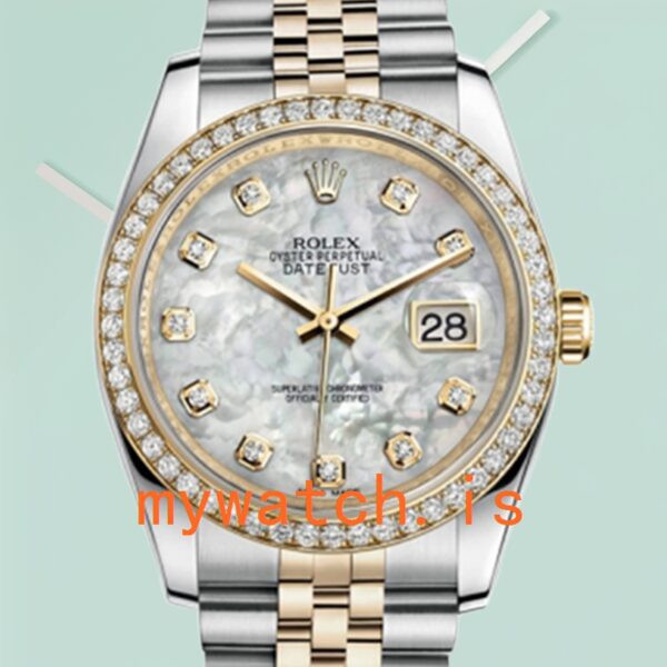 Rolex Datejust 116243MDJ 36mm Mens Silver-tone: Authentic vs. Replica