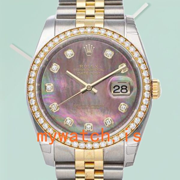 Rolex Datejust 36mm 116243BKMDJ Mens Mother of Pearl: A Timeless Masterpiece
