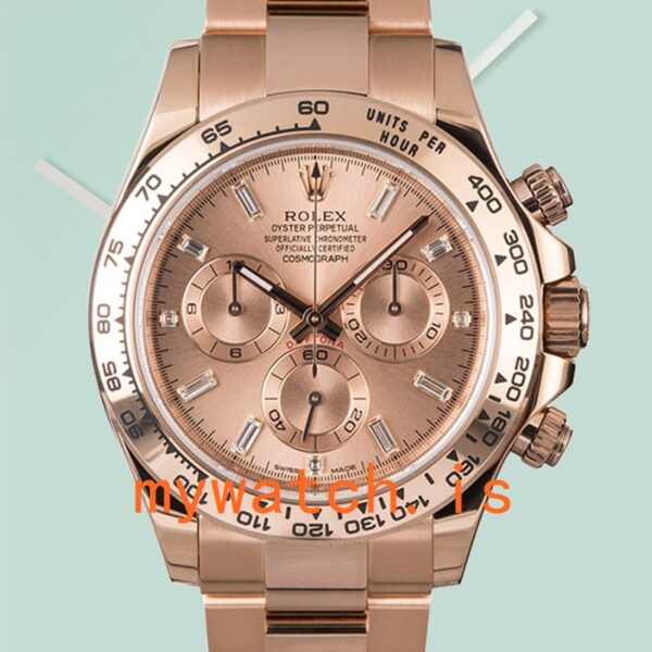 Rolex Daytona Mens m116505-0012 40mm Stainless Steel Automatic: Authentic vs. Replica