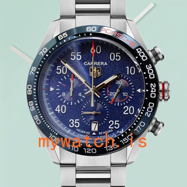 Tag Heuer Carrera CBN2A1F-001 Men 43mm Bracelet: Genuine vs. Replica