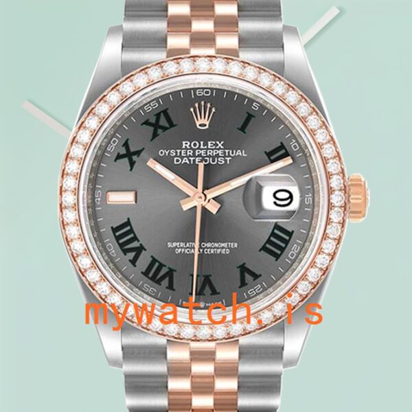 Rolex Datejust Mens 16233BLDJ 36mm Jubilee Bracelet: Genuine vs. Replica