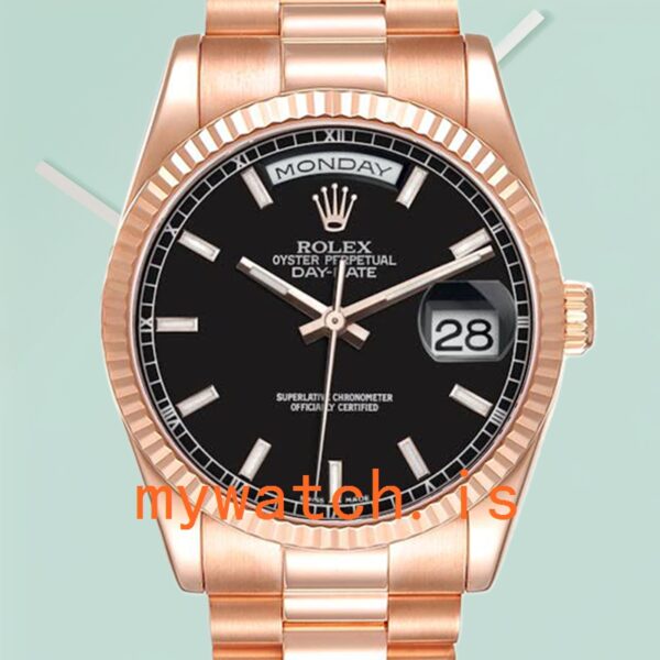Rolex Day-Date 118235 Men’s 36mm Automatic Stainless Steel: A Timeless Elegance