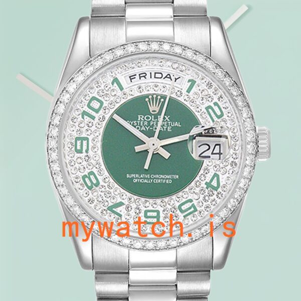 Rolex Day-Date 36mm Mens 118346 President Bracelet Diamond Bezel: A Symbol of Prestige and Elegance