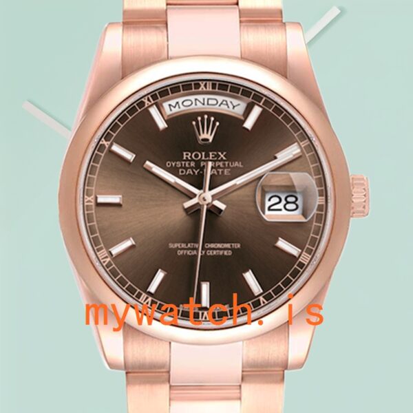 Rolex Day-Date 36mm 118205: Luxury Reimagined with Replicas