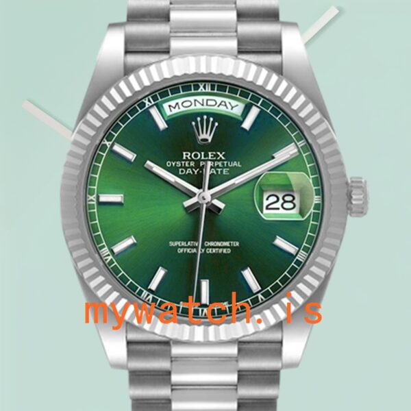 Rolex Day-Date Mens 228239 40mm President Bracelet Green Dial: A Symbol of Prestige and Precision