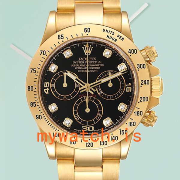 Rolex Daytona 40mm 116528 Mens Black Dial: A Comprehensive Analysis