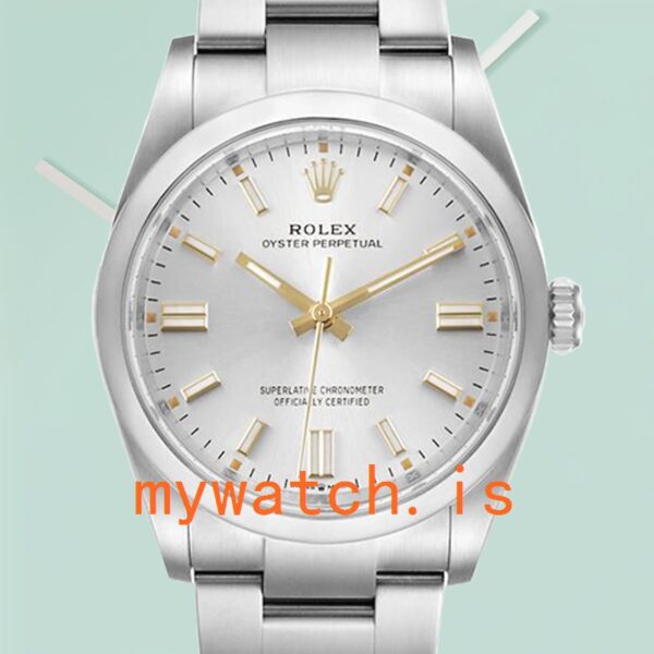 Rolex Oyster Perpetual 36mm m126000-0001 Unisex Silver-tone Automatic: Genuine vs. Replica