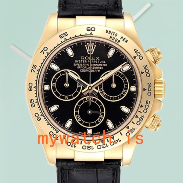Rolex Daytona 40mm Mens 116518 Gold-tone Automatic: A Timeless Masterpiece