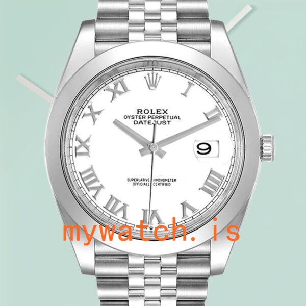 Rolex Datejust M126300-0016 41mm Men’s White Dial Silver-tone: Genuine vs. Replica