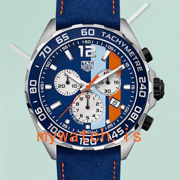 Tag Heuer Formula 1 Mens 43mm CAZ101N.FC8243 Leather Strap: Genuine vs. Replica Analysis