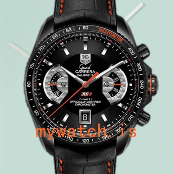 Tag Heuer Grand Carrera Men CAV518K.FC6268 43mm Stainless Steel Quartz: Genuine vs. Replica