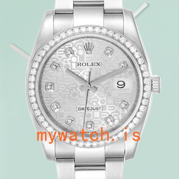 Rolex Datejust Mens 116244SJDO 36mm Automatic Oyster Bracelet: Genuine vs. Replica